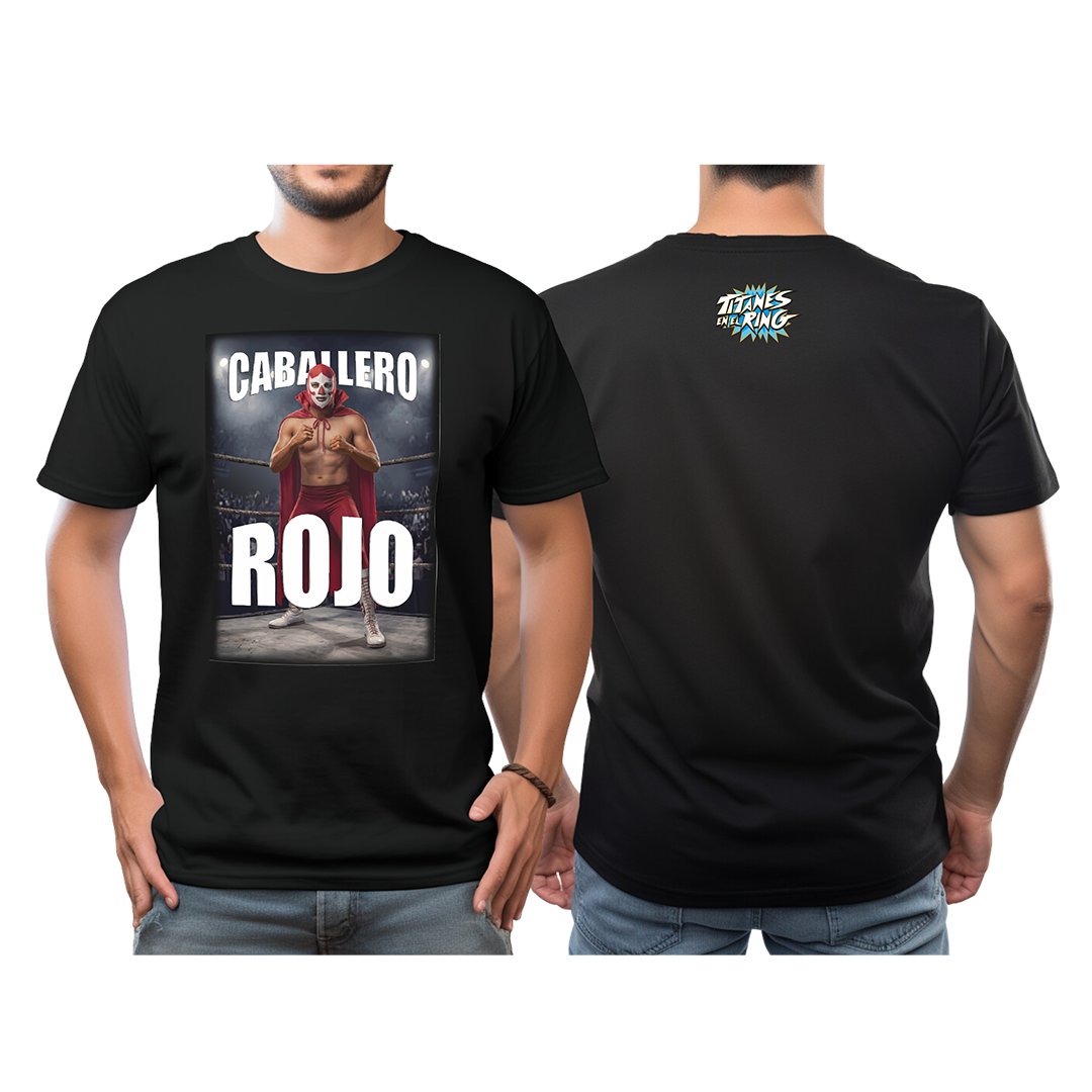Remera Caballero Rojo